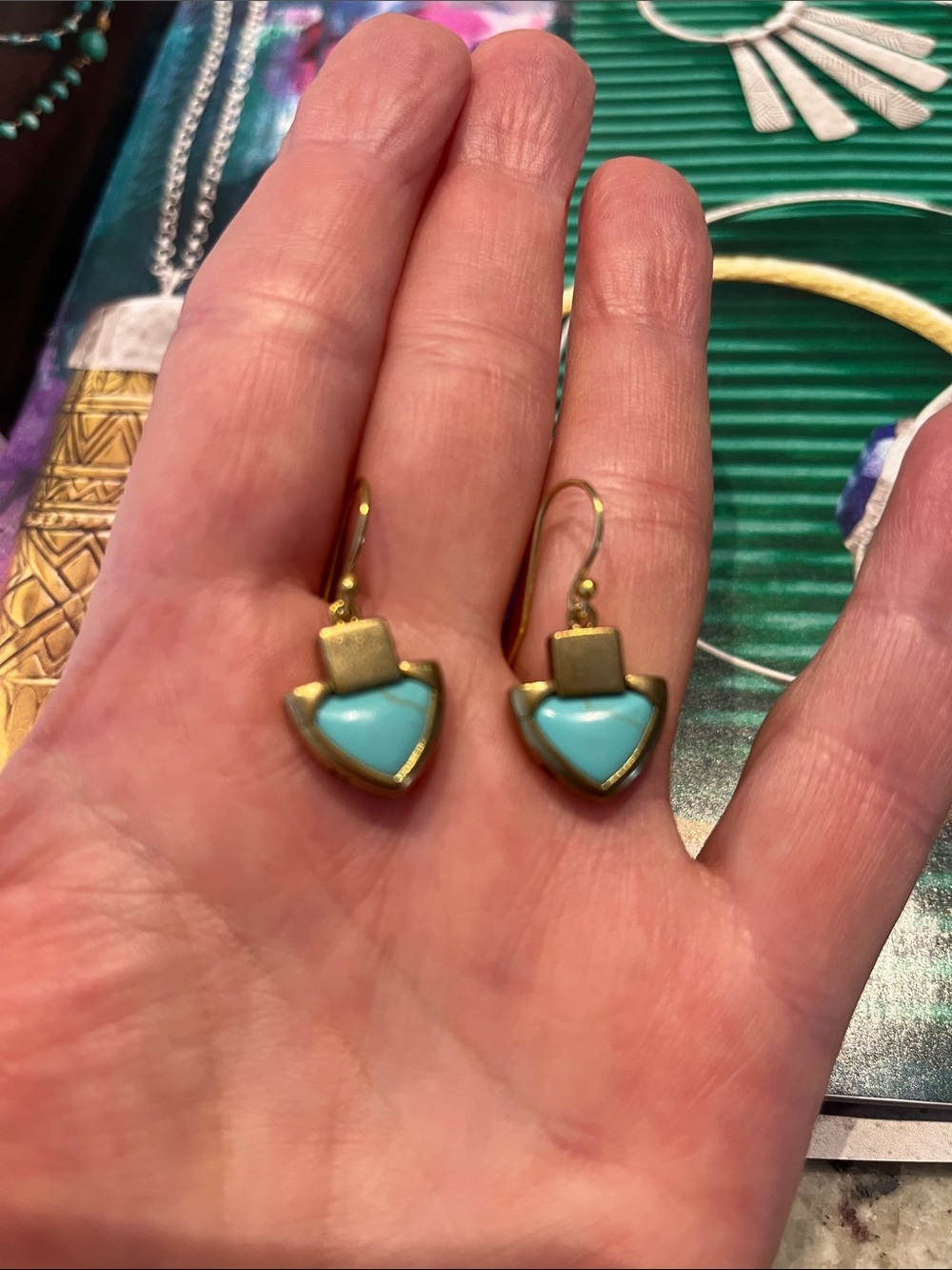 Silpada Coastal Colour Earrings